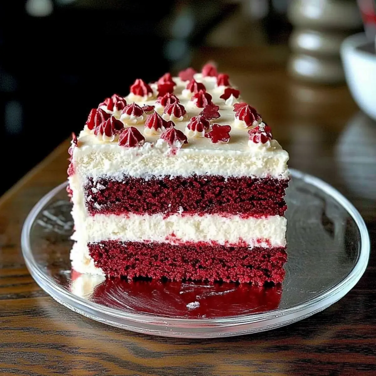 Simple Canada Day Cake