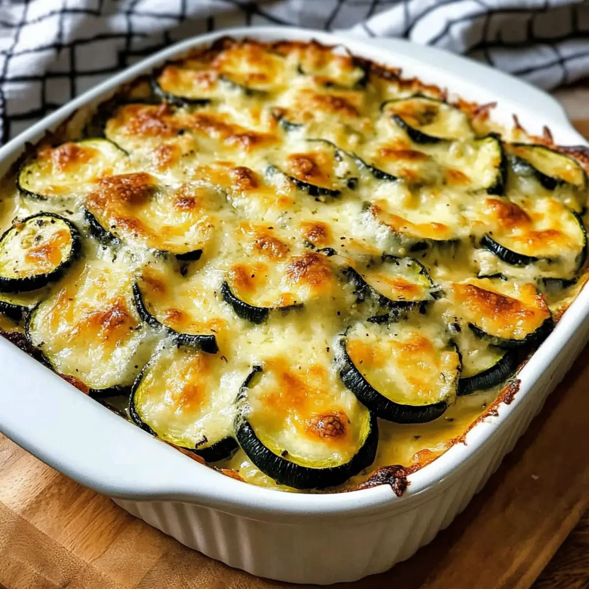 Cheesy Zucchini Bake