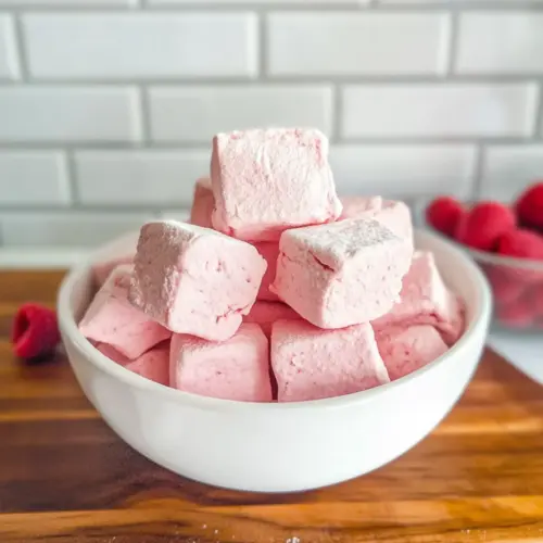 Raspberry Marshmallows